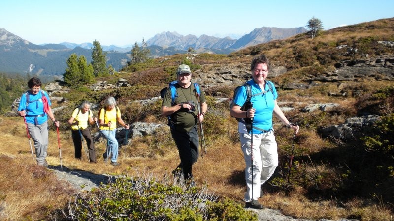 auf der Wegsuche ist unsere Gruppe angewachsen ;o)
