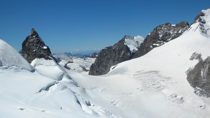 Blick Richtung Fifugio Marco e Rosa