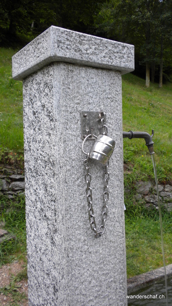 feines Quellwasser findet man fast überall im Val Grande