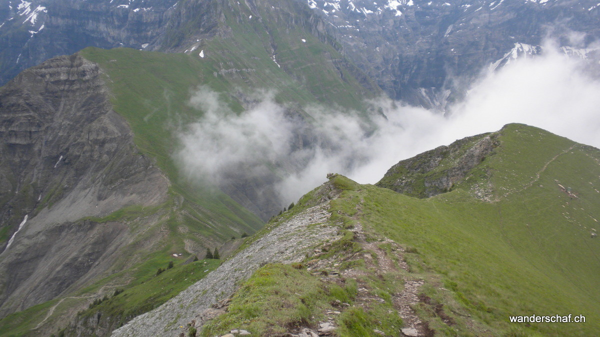 Blick Richtung Rengglipass