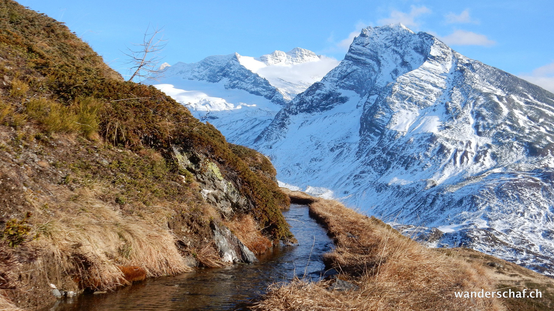 Rückweg zum Hospiz