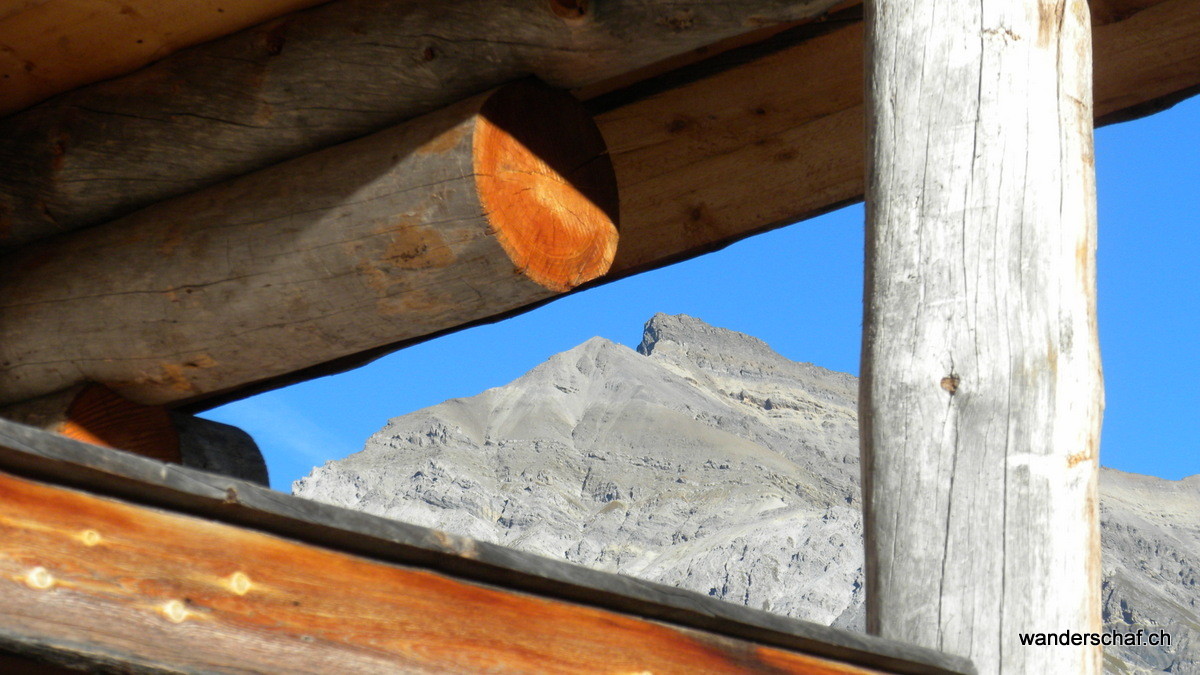 Lenzerhorn im Blickfeld