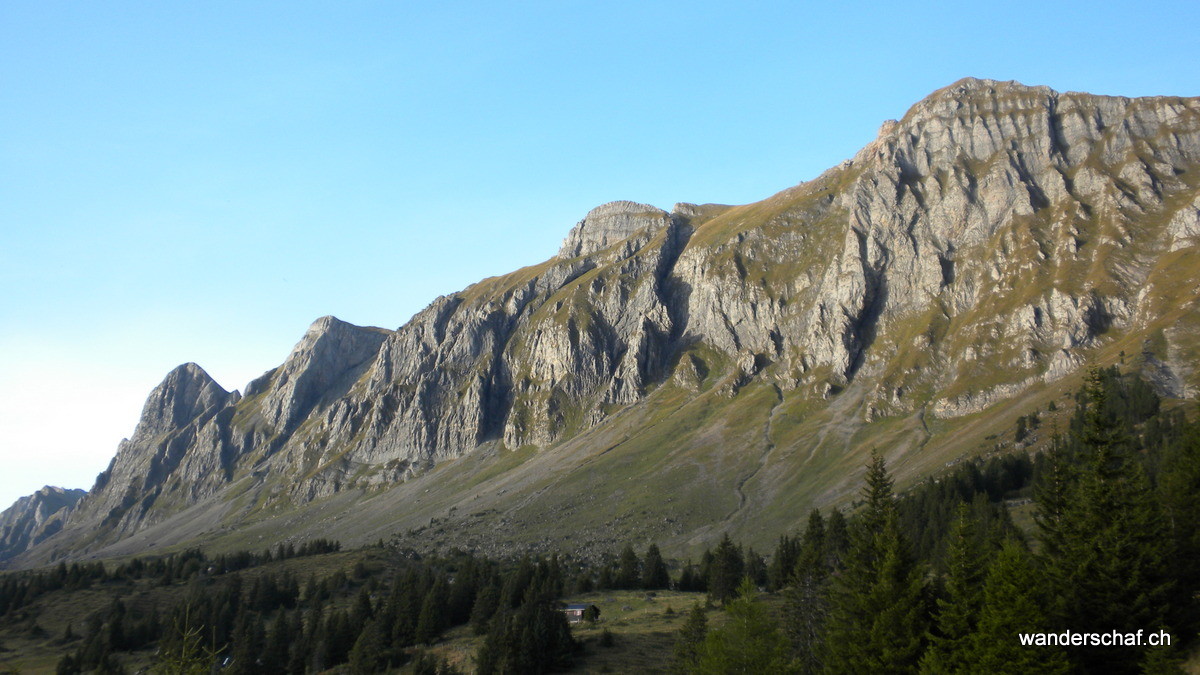 Alvier von Palfries aus gesehen