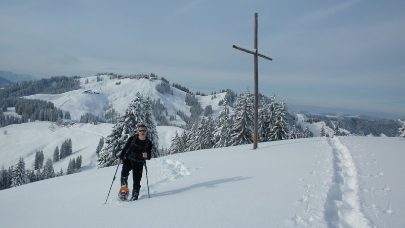 auf dem Chadhus-Gipfel