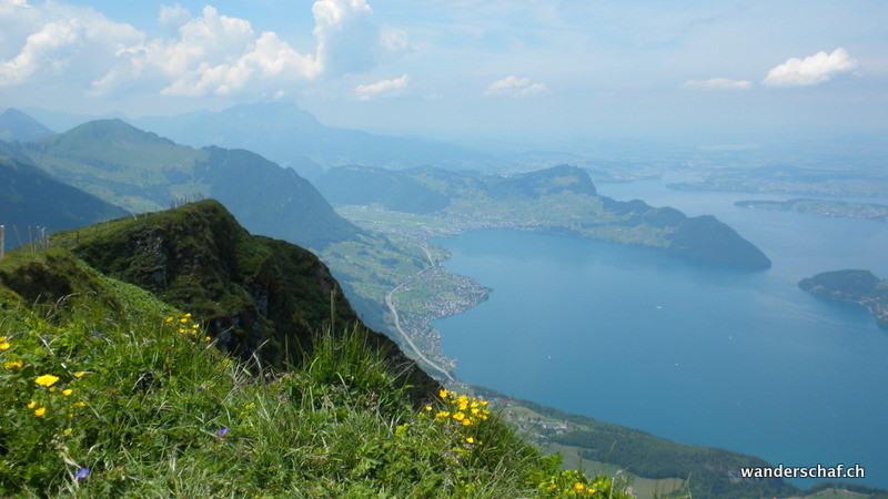 Blick Richtung Luzern