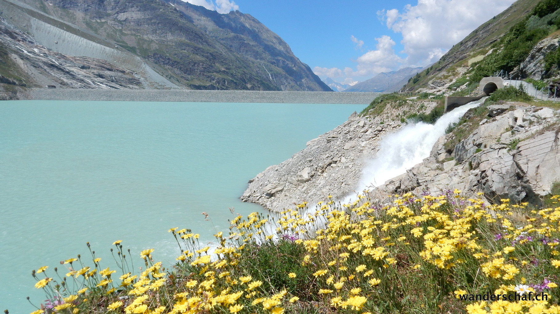 Ankunft beim Mattmarkstausee