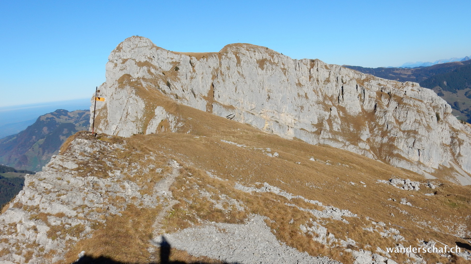 Blick zurück zum Strick