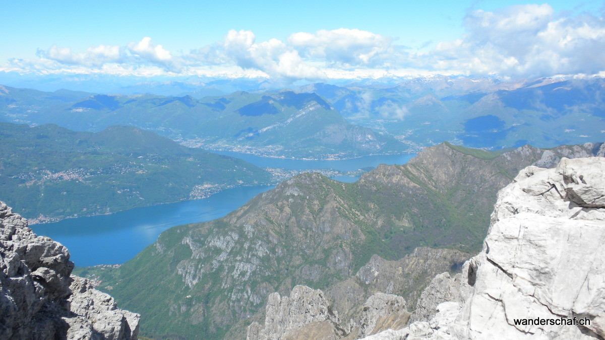 Blick zum Comersee runter