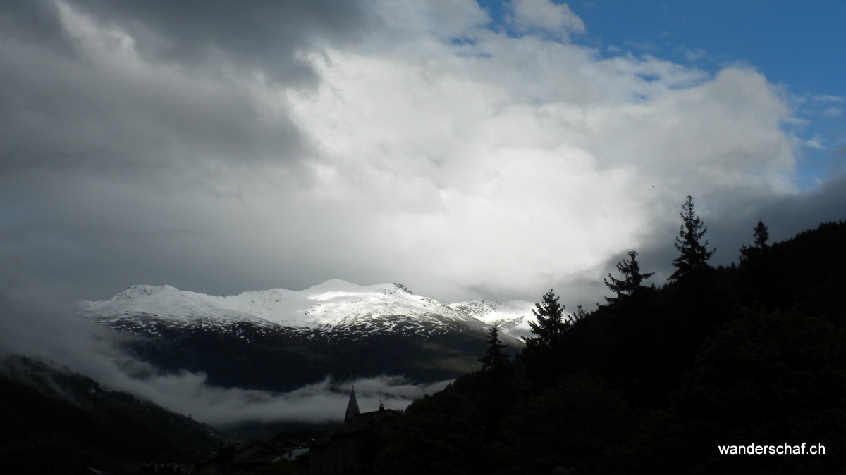 eine kurze Aufhellung in Bormio