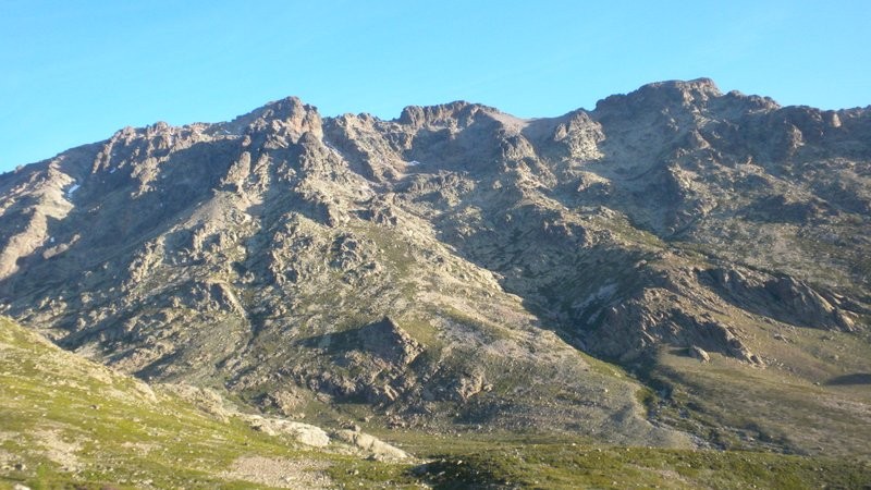 Monte Cinto in Sicht