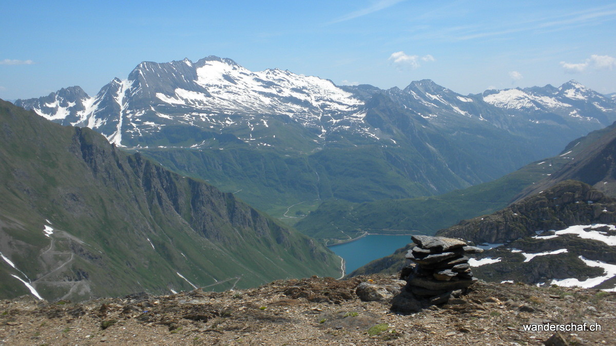 Blick zum Lago di Morasco