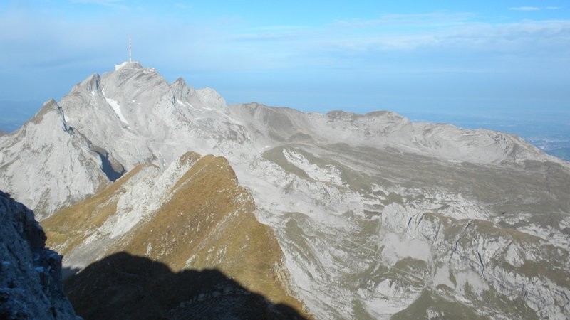 Säntis in Sicht