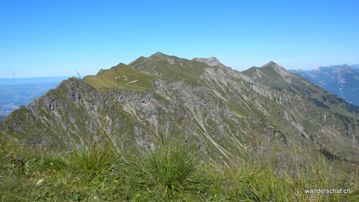 Blick zurück auf unsere Überschreitung