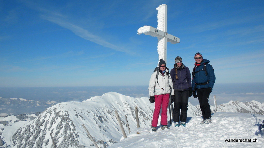 Gipfelglück auf dem Fürstein