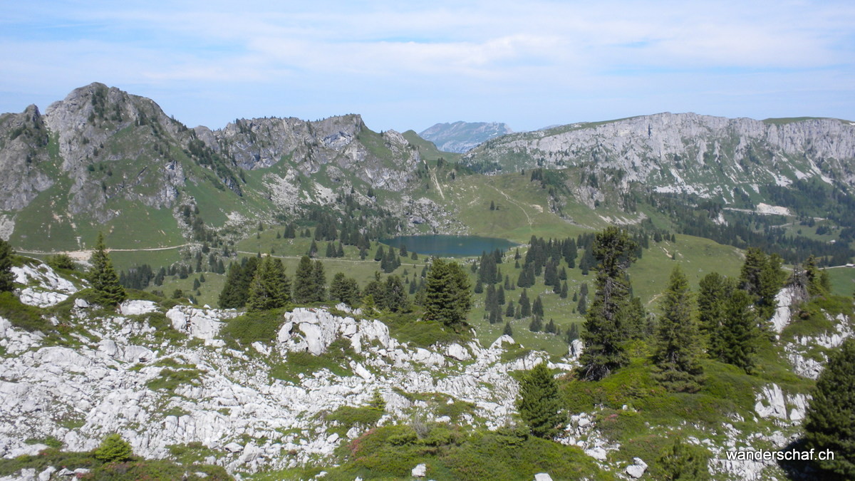 Blick zum Seebergsee