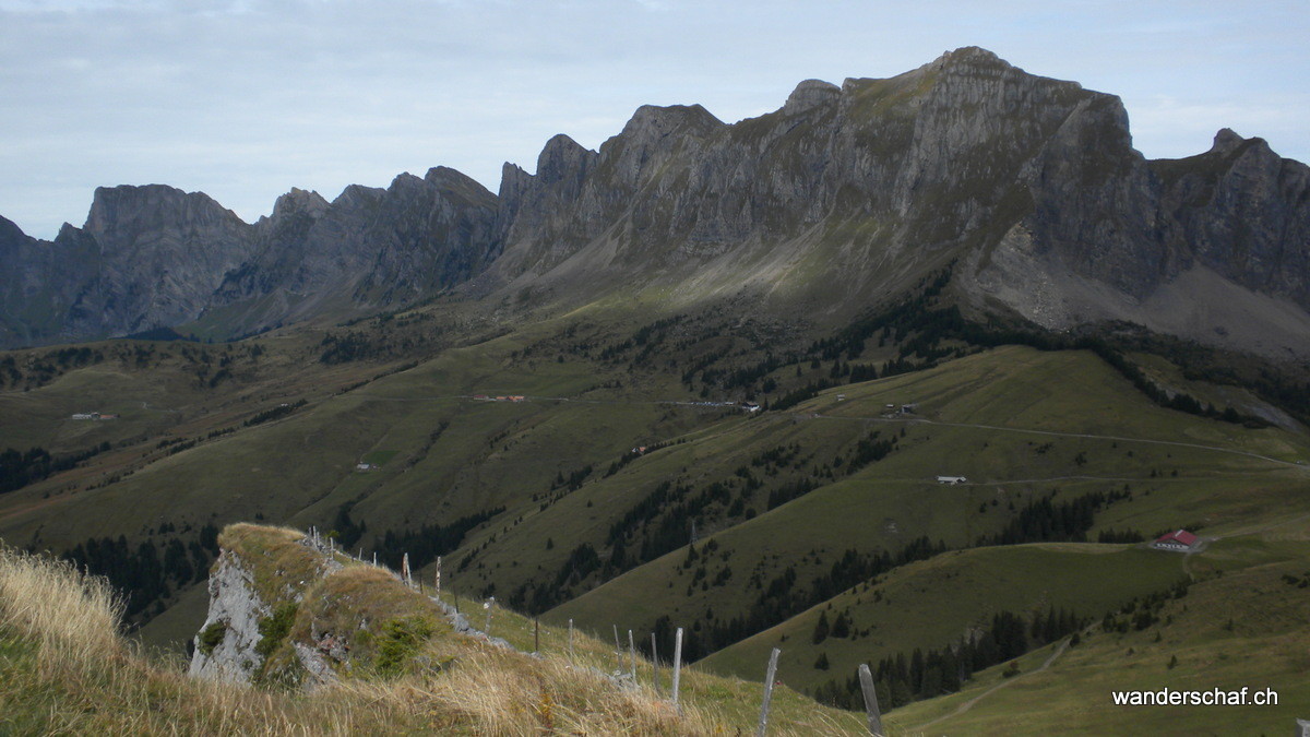 Blick zu Alvier & Gauschla