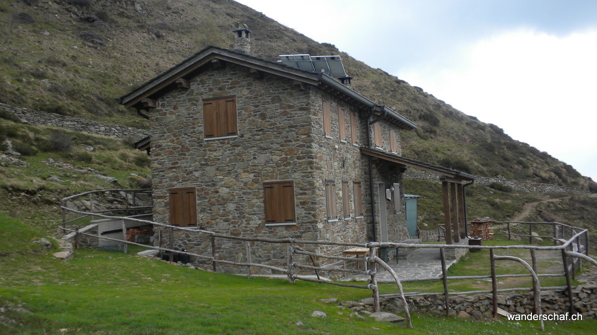 beim Rifugio Alpe Griera