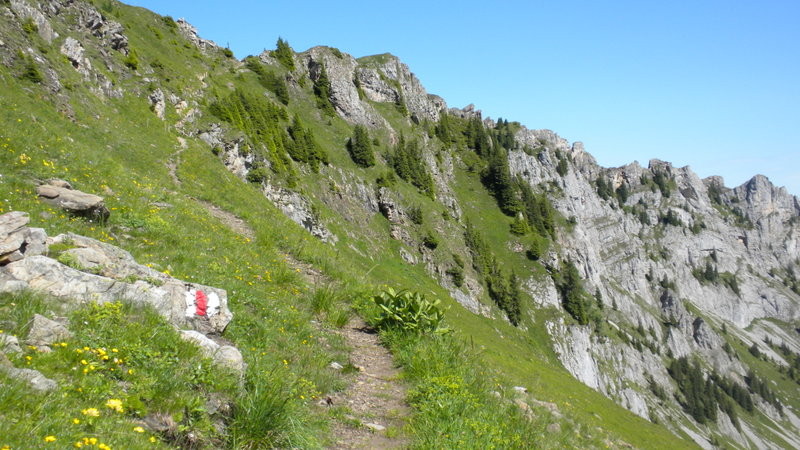 unterwegs Richtung obere Gumpel