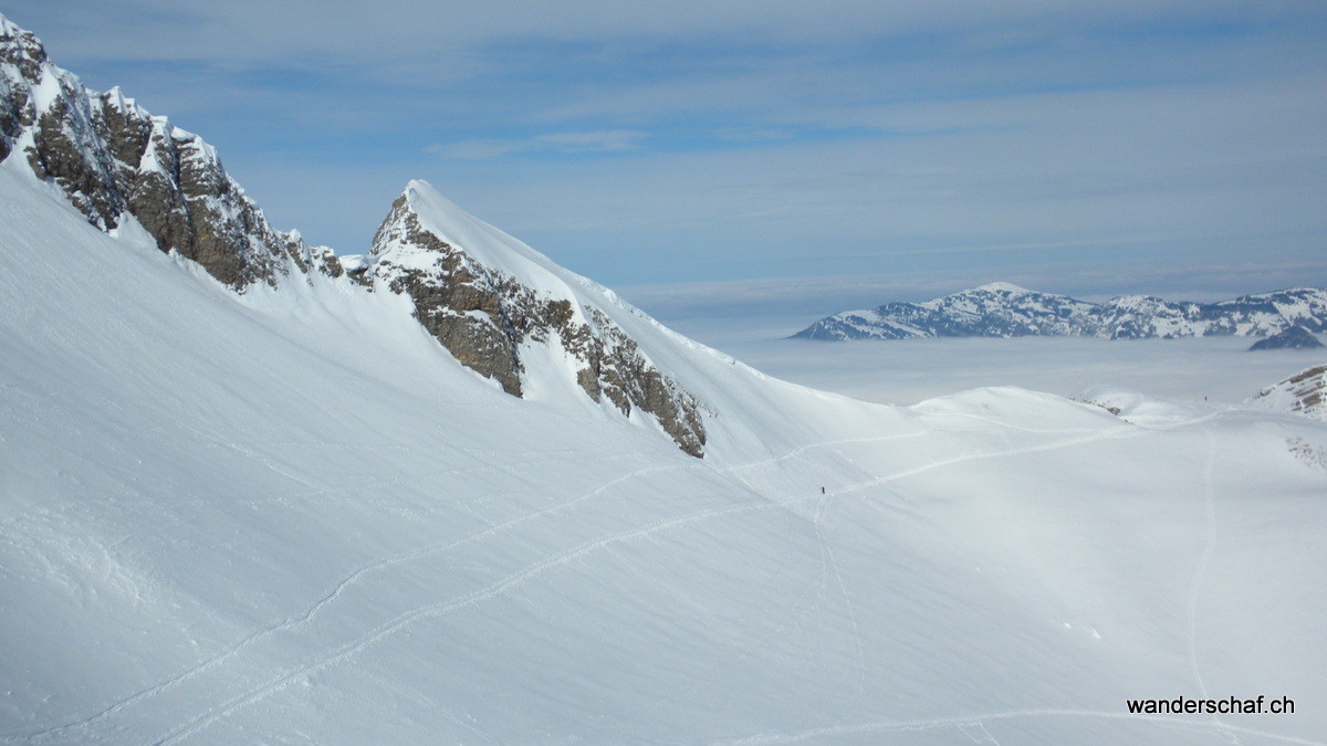 Blick zurück zum Steinalper Jochli