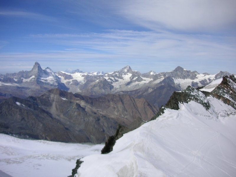 Blick zum Matterhorn