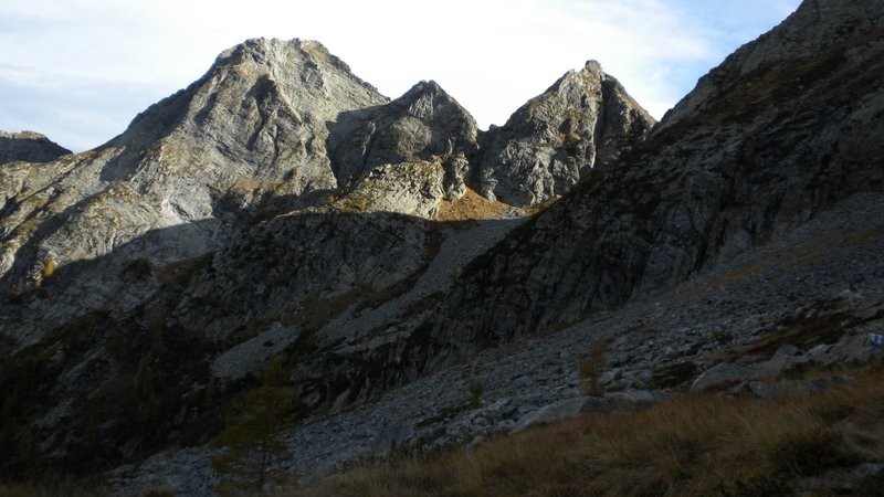 die nächste Geröllhalde im Valle di Cocco