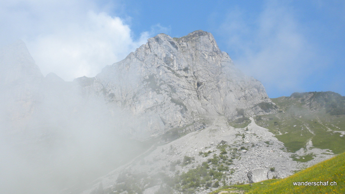 im Aufstieg bei Lauweli