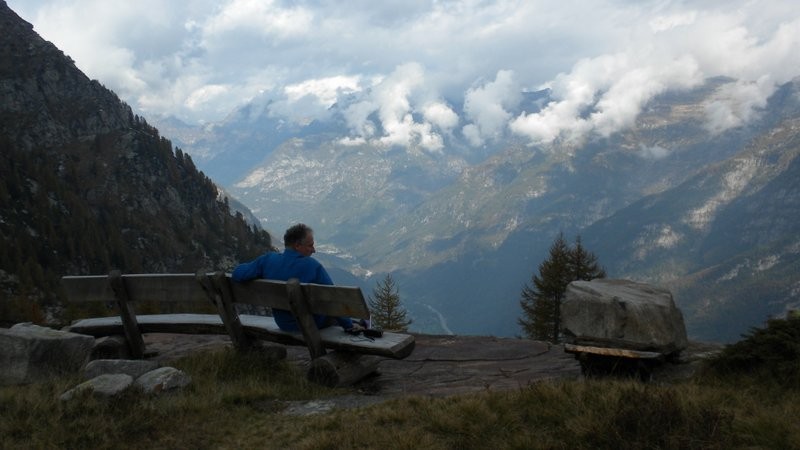 schöne Aussicht übers Verzascatal