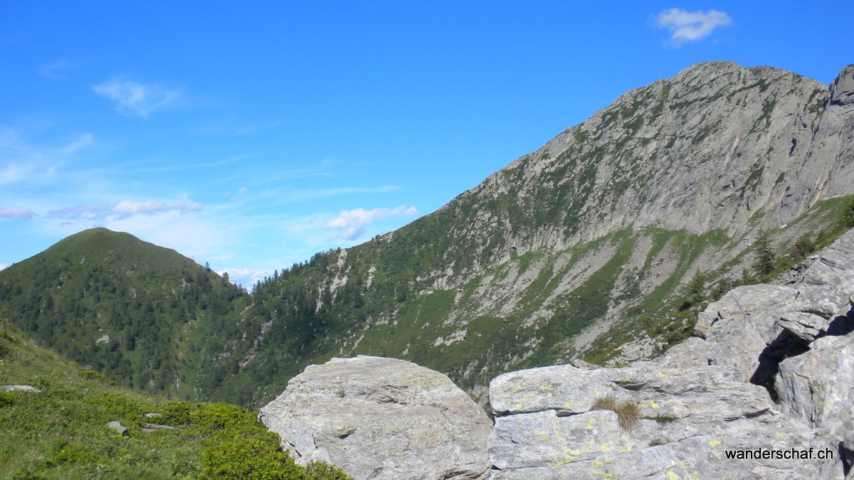 in der Bocchetta di Vald...hier treten wir in den National Park ein