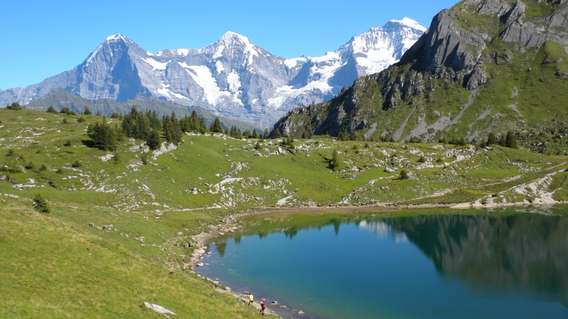 das schöne Sulsseewli lädt zum Baden ein