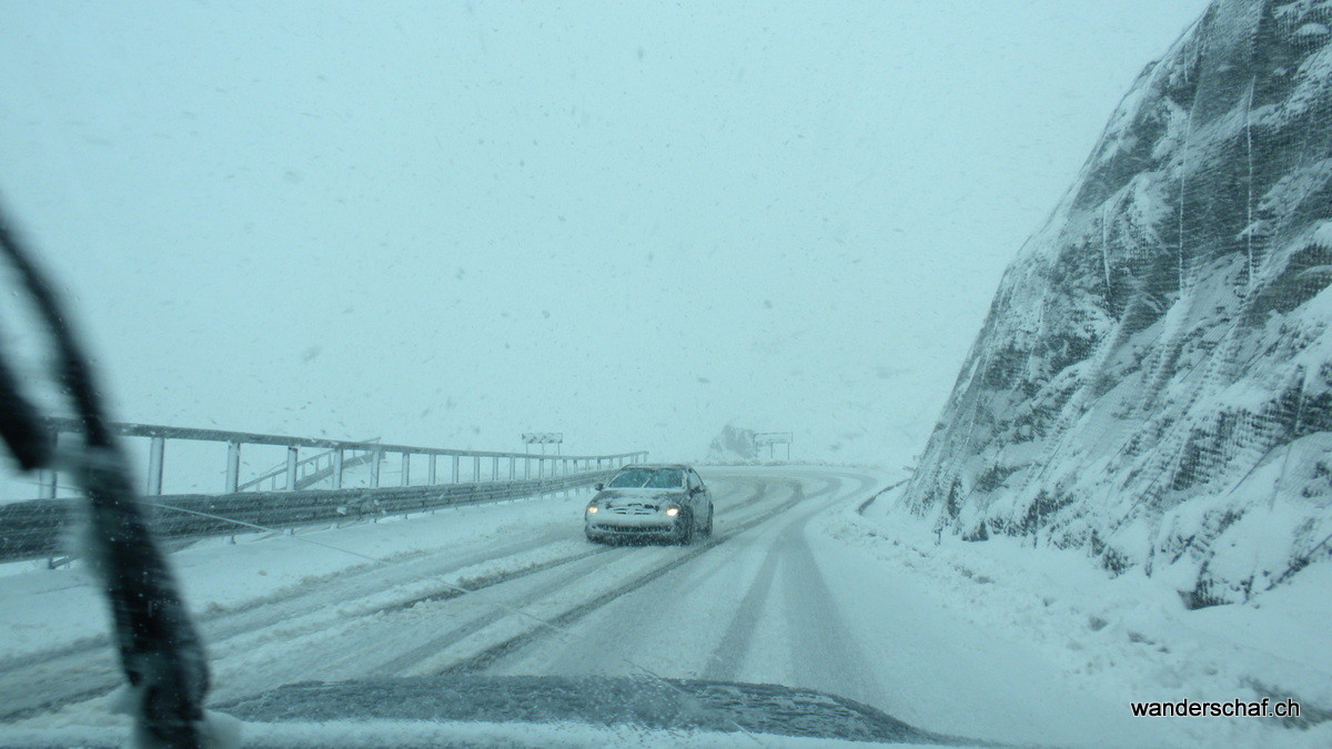 Schneereich geht's über die Pässe nach Livigno