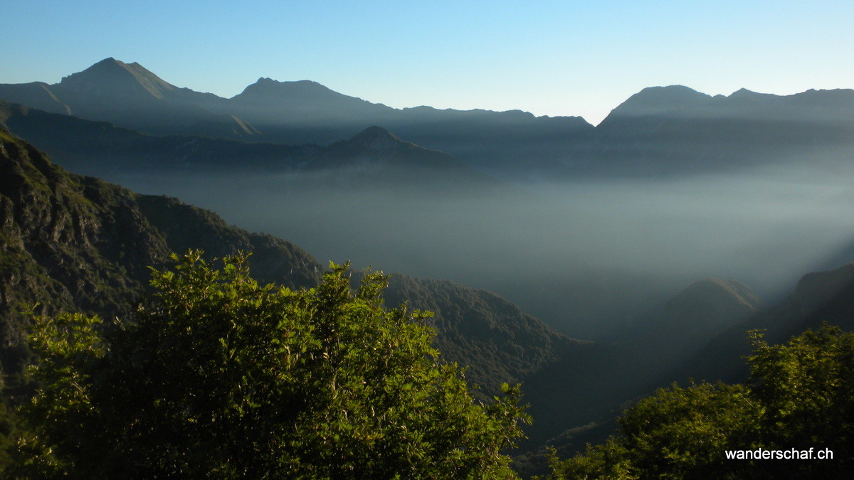 Blick Richtung Zentrum vom Nationalpark Val Grande