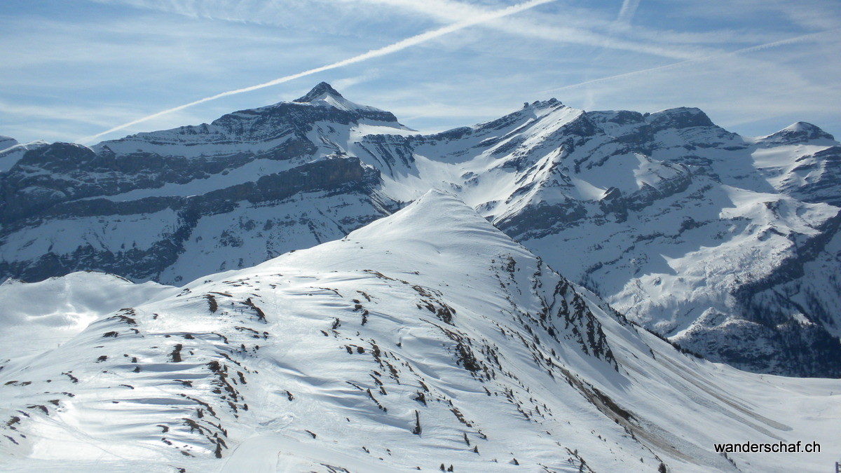 La Palette mit Oldenhorn im Hintergrund