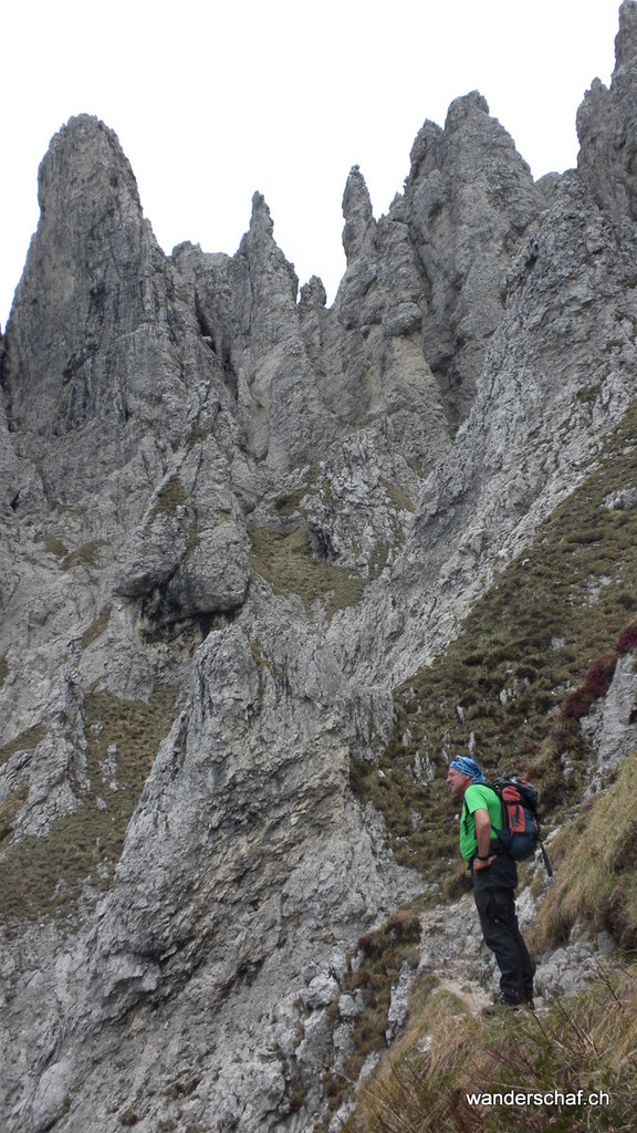 im Abstieg vom Rifugio Rosalba über die Diretissima runter nach Piani Resinelli