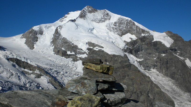 Piz Bernina mit Biancograt