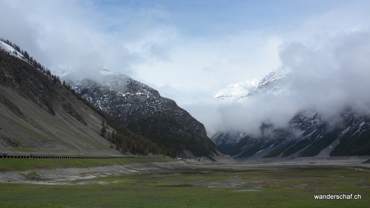 der Stausee von Livigno