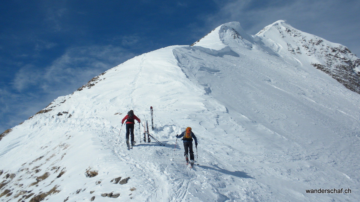 Ankunft beim Skidepot