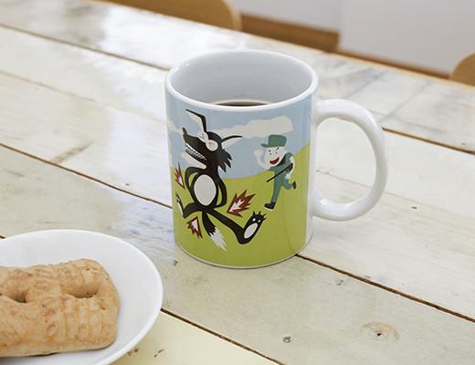 TAZA HISTORIA DEL LOBO