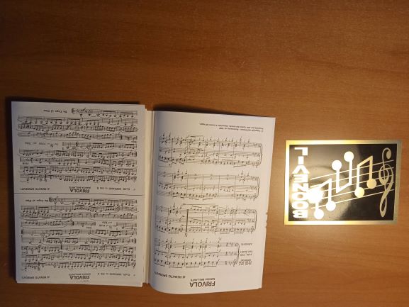 frivola (sperduti) parti e partitura condensata ed dell'autore (spartito per banda)
