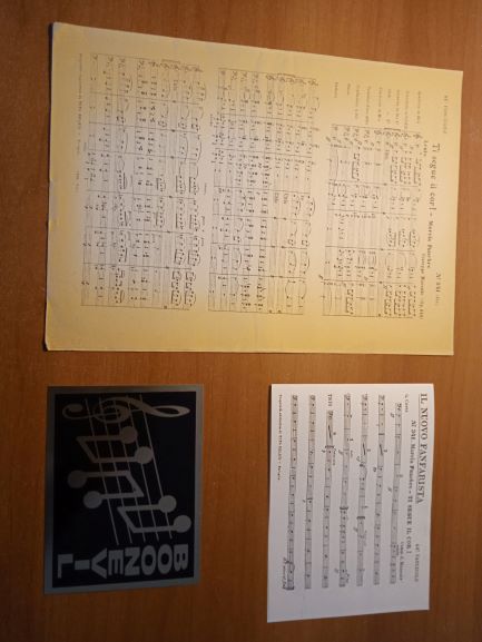 ti segue il cor (Manente) ed Belati parti e partitura (spartito per banda)