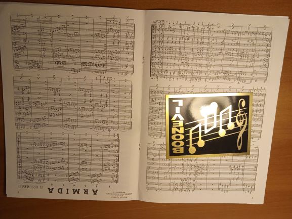 armida (orsomando) ed pucci partitura (spartito per banda)