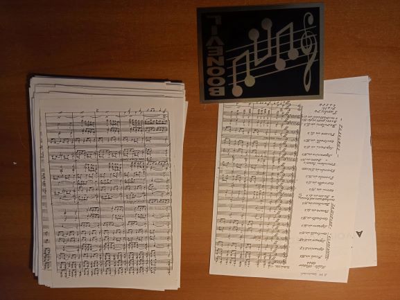 a voi brontoloni (abbate) ed ortipe solo partitura (spartito per banda)