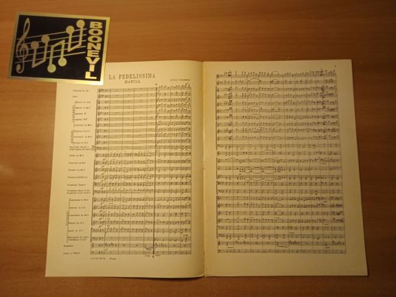 la fedelissima (cirenei) ed zita ed pucci partitura  (spartito per banda)