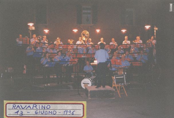 fausto ferrari Banda concerto a Ravarino giugno 1996