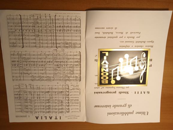 italia (orsomando) ed pucci partitura (spartito per banda)