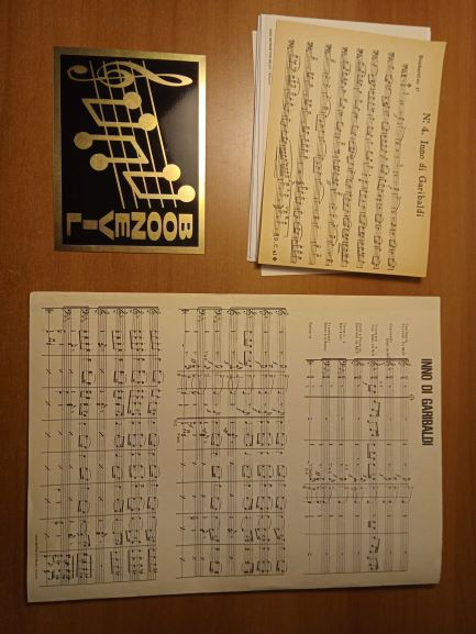 inno di garibaldi (nn) edizioni belati partitura (spartito per banda)