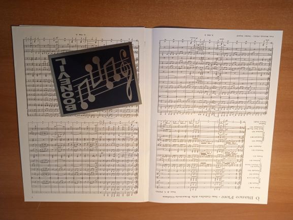 o bianco fiore (trascrizione Pucci) ed pucci partitura (spartito per banda)