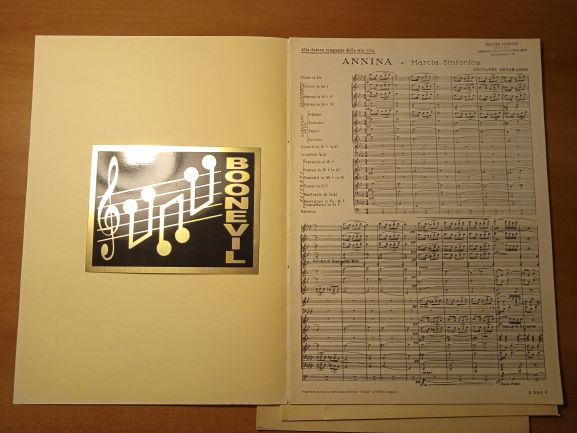 annina (orsomando) ed pucci partitura (spartito per banda)