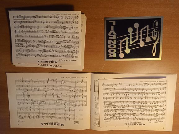 mirabella (Vidale) parti e partitura  (spartito per banda)