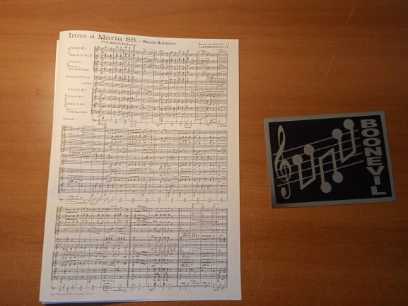 inno a maria SS (trascrizione Pucci) ed pucci partitura (spartito per banda)