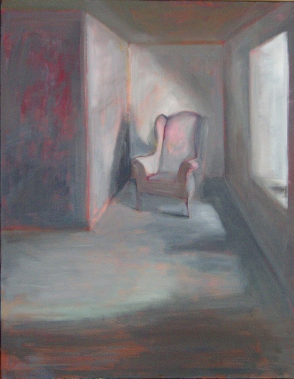 Mörderhaus, 2006, Acryl auf Leinwand 80x100